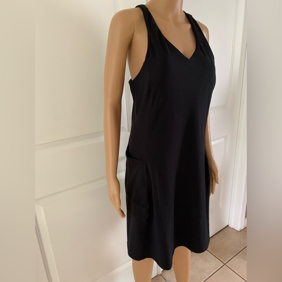 EDDIE BAUER Black Racerback Sleeveless Dress - Picture 7 of 14